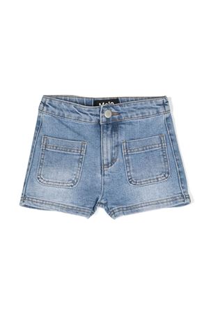 blue cotton shorts MOLO KIDS | 2S24H1118933